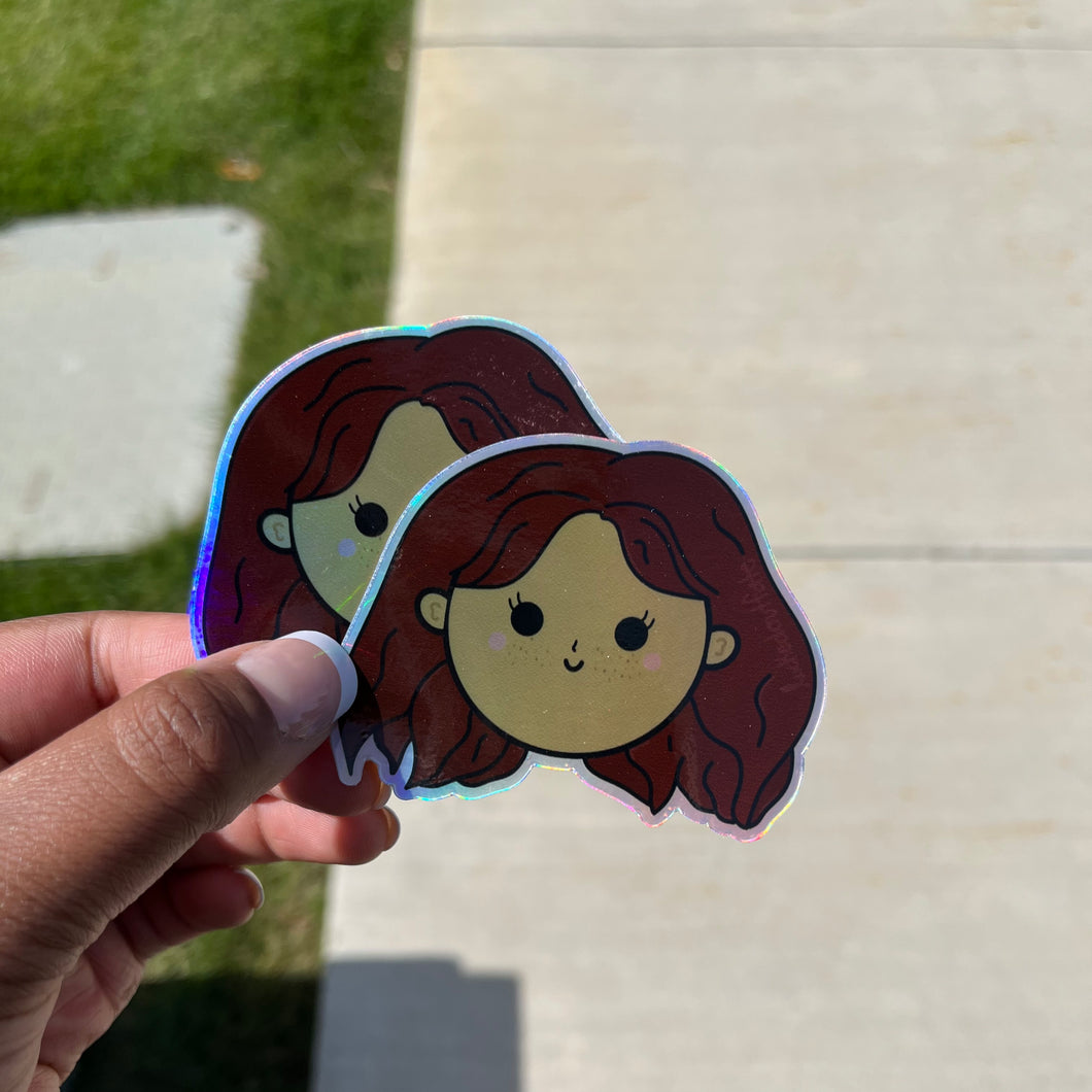 The Corey Sticker (Holographic)